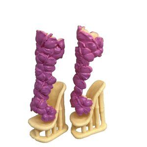 Monster‎ High SPECTRA VONDERGEIST GHOULS GETAWAY REPLACEMENT shoes flowers heels